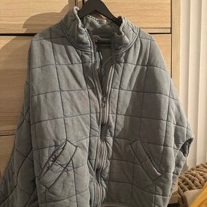 NWT free people dolman quilted jacket - small